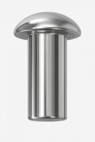 Nituri si Pop-nituri - Nit cap bombat DIN 660  3x6 inox A2  - cutie 200 buc