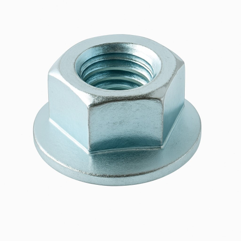 Piulita cu flansa DIN 6923 fara seratii 8 M24 otel zincat - cutie 25 buc [1]