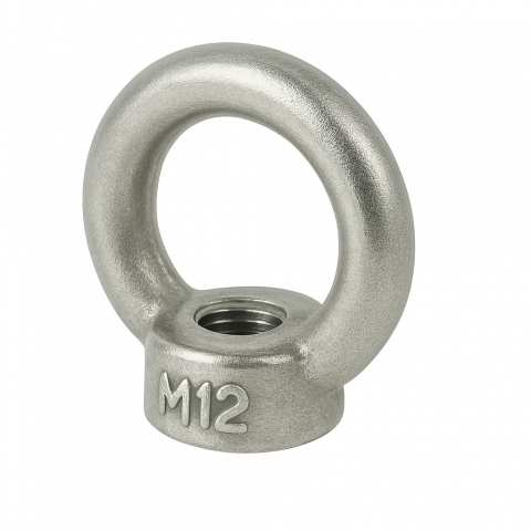 Piulita de ridicare - Piulita de ridicare DIN 582 M8 inox A2  - cutie 25 buc
