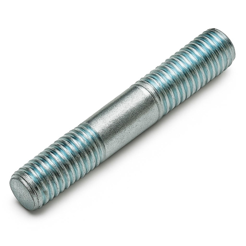 Prezon cu filet 1.25D - Prezon cu filet 1.25D DIN 939 8.8 M8x25 otel zincat - cutie 200 buc