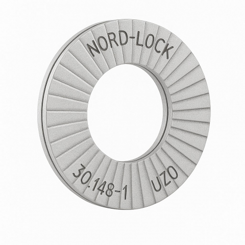 Saiba cu autoblocare - Saiba cu autoblocare Nord-lock  M6 (6.5x13.5x2.5 SP) otel zincat termic - cutie 200 buc