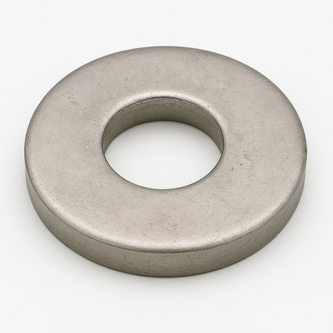 Saiba plata masiva - Saiba plata masiva DIN 7349  M6 (6.4x17x3) inox A2  - cutie 500 buc