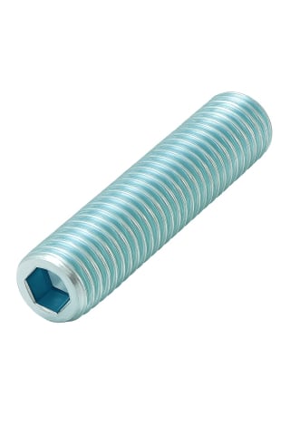 Stift cu locas imbus si cap plat - Stift cu imbus si cap plat DIN 913 45H M12x20 otel zincat - cutie 200 buc