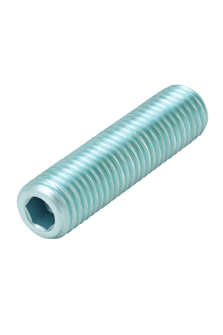 Stift cu locas imbus si varf concav - Stift cu imbus si varf concav DIN 916 45H M10x25 otel zincat - cutie 100 buc