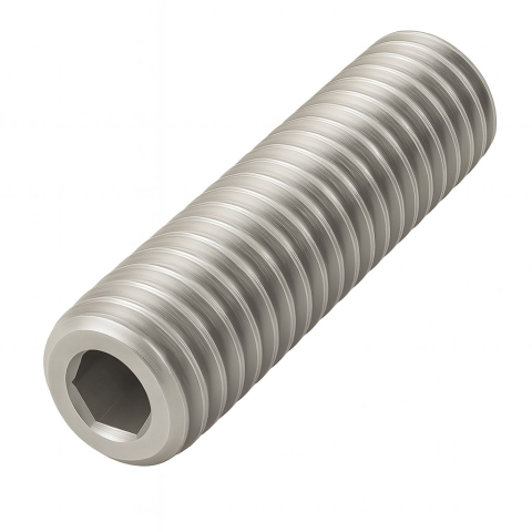 Stift cu locas imbus si varf concav - Stift cu imbus si varf concav DIN 916  M16x25 inox A2  - cutie 10 buc
