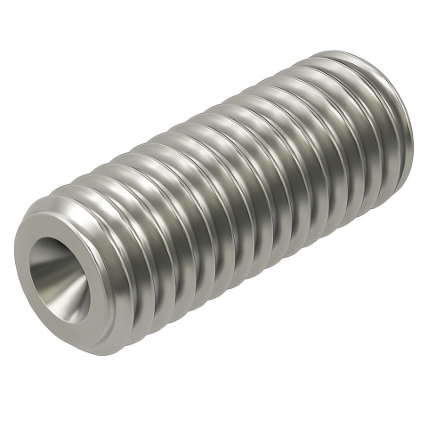 Stift cu locas imbus si varf concav - Stift cu imbus si varf concav DIN 916  M8x25 inox A2  - cutie 200 buc