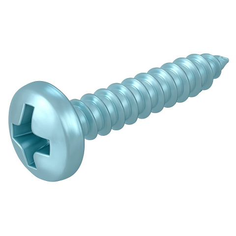 Surub autofiletant cap cilindric DIN 7981C  2,2x13 otel zincat - cutie 1000 buc [1]