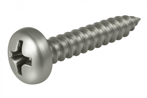 Surub autofiletant cap cilindric DIN 7981C  2.2x6.5 inox A2  - cutie 1000 buc [1]
