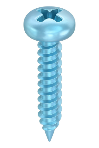 Suruburi - Surub autofiletant cap cilindric DIN 7981C  2,9x4,5 otel zincat - cutie 1000 buc