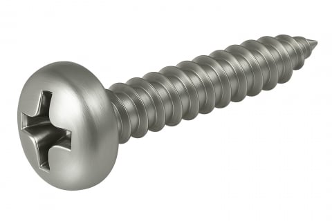 Surub autofiletant cap cilindric DIN 7981C  4.2x60 inox A2  - cutie 200 buc [1]