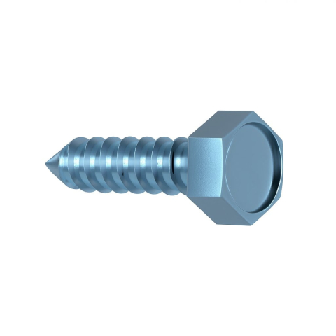 Surub autofiletant cap hexagonal DIN 7976C  4,8x19 otel zincat - cutie 500 buc [1]