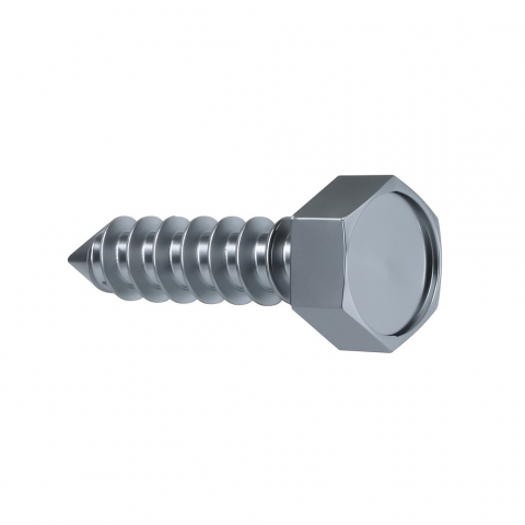 Suruburi autoforante / autofiletante pentru tabla - Surub autofiletant cap hexagonal DIN 7976C  4.8x60 inox A2  - cutie 200 buc