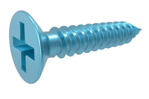 Surub autofiletant cap inecat DIN 7982C  2,9x6,5 otel zincat - cutie 2000 buc [1]