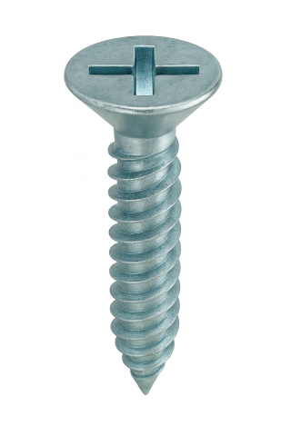 Suruburi autoforante / autofiletante pentru tabla - Surub autofiletant cap inecat DIN 7982C  6.3x32 otel zincat - cutie 250 buc