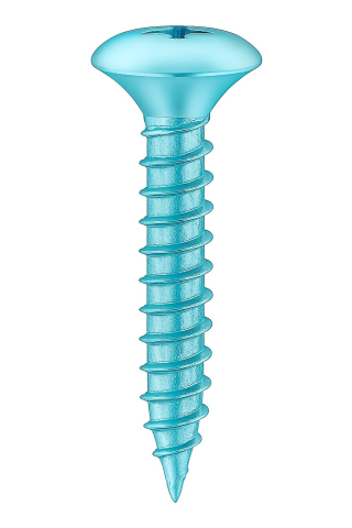 Suruburi - Surub autofiletant cap semibombat DIN 7983C  4,8x22 otel zincat - cutie 500 buc