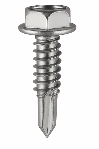 Surub autoforant cap hexagonal DIN 7504K  4,2x32 inox A2  - cutie 1000 buc [1]