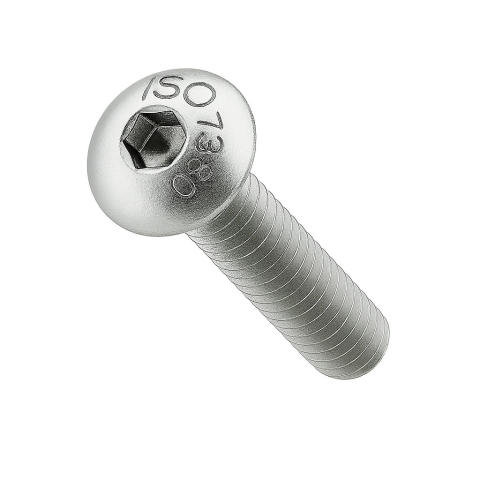 Surub cap bombat imbus - Surub cap bombat imbus ISO 7380 10.9 M5x40 otel zincat - cutie 200 buc