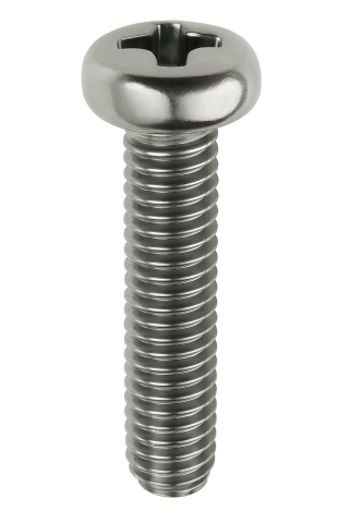 Suruburi - Surub cap cilindric cruce DIN 7985  M6x20 inox A2  - cutie 500 buc