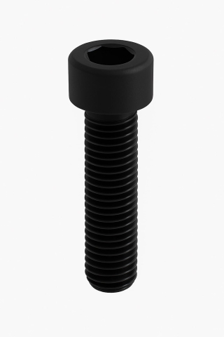 Suruburi - Surub cap cilindric locas imbus DIN 912UNC 12.9 1/4x5/8 otel natur - cutie 100 buc