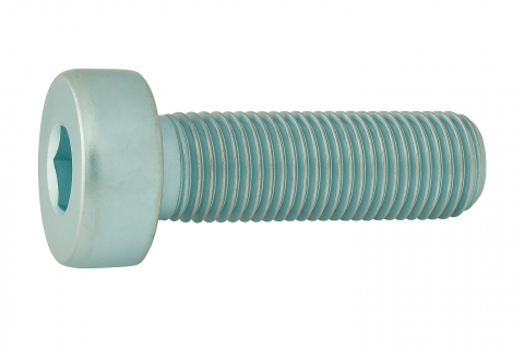 Surub cap cilindric redus imbus DIN 6912 8.8 M5x16 otel zincat - cutie 500 buc [1]