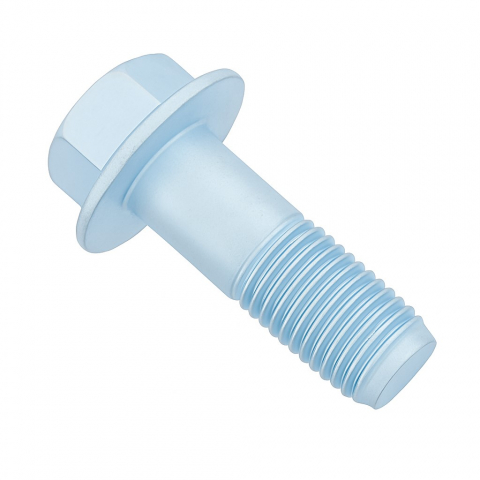 Surub cap hex. si flansa - Surub cap hex. si flansa DIN 6921 fara seratii 10.9 M10x35 otel zincat - cutie 100 buc