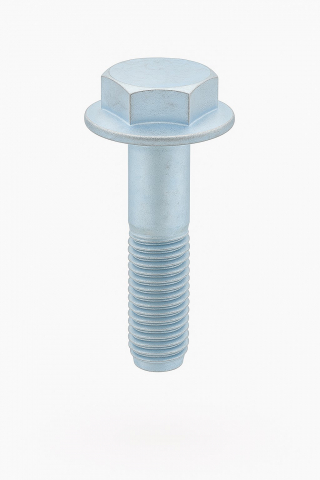 Surub cap hex. si flansa DIN 6921 fara seratii 10.9 M10x35 otel zincat - cutie 100 buc [2]