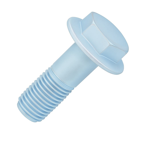 Surub cap hex. si flansa - Surub cap hex. si flansa DIN 6921 fara seratii 8.8 M6x16 otel zincat - cutie 500 buc