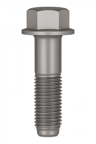 Surub cap hex. si flansa DIN 6921 fara seratii  M5x16 inox A2  - cutie 200 buc [2]