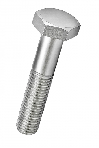 Suruburi - 1. Surub cap hexagonal partial filetat DIN 931 inox.jpg