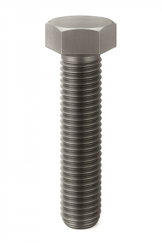 Suruburi - Surub cap hexagonal total filetat DIN 933 M6x55 inox A2 - cutie 100 buc