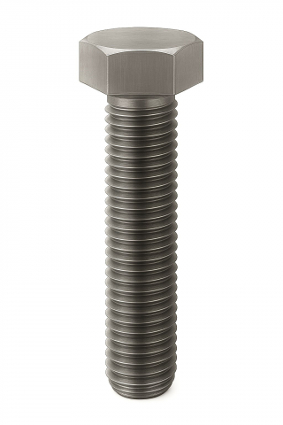 Suruburi - Surub cap hexagonal total filetat DIN 933 M3x8 inox A2 - cutie 100 buc