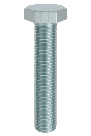 Suruburi inch UNC / UNF - Surub cap hexagonal total filetat DIN 933UNC 8.8 5/8x1.5 otel zincat - cutie 50 buc