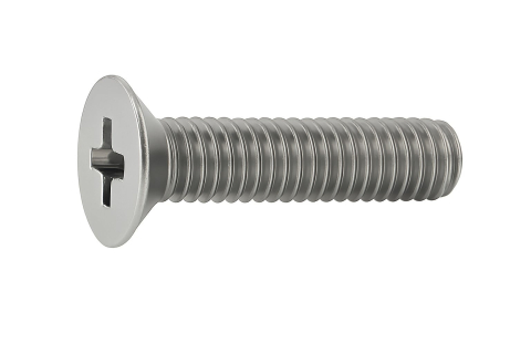 Surub cap inecat cruce DIN 965  M4x25 inox A2  - cutie 500 buc [1]