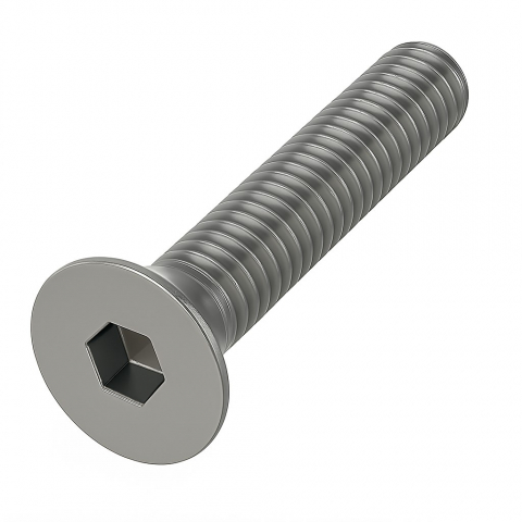 Surub cap inecat imbus ISO 10642  M6x25 inox A2  - cutie 200 buc [1]