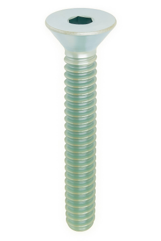 Suruburi - Surub cap inecat locas imbus ISO 10642~ 8.8 M4x10 otel zincat - cutie 500 buc