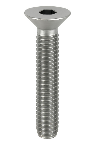 Suruburi - Surub cap inecat locas imbus ISO 10642~  M8x30 inox A4  - cutie 200 buc