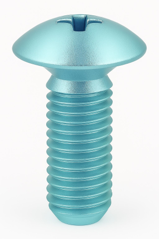 Surub cap semibombat cruce DIN 966  M3x20 otel zincat - cutie 1000 buc [1]