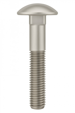 Surub cap torbant - Surub cap torbant DIN 603  M5x25 inox A2  - cutie 200 buc