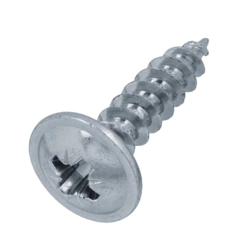 Suruburi - Surub lemn cap semibombat PZ  4x20 otel zincat alb - cutie 2000 buc