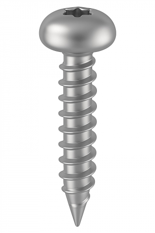 Surub pal si lemn cap bombat TORX   3.5 x16 inox A2  - cutie 500 buc [1]