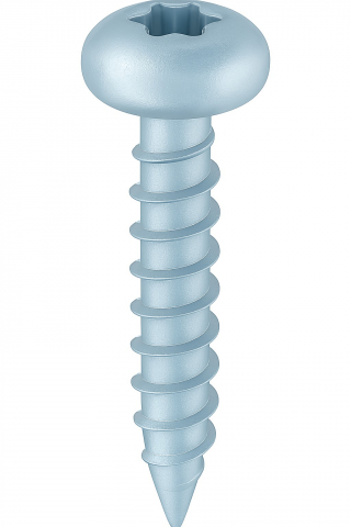 Suruburi pentru lemn - Surub pal si lemn cap bombat TORX   3 x16 otel zincat alb - cutie 1000 buc