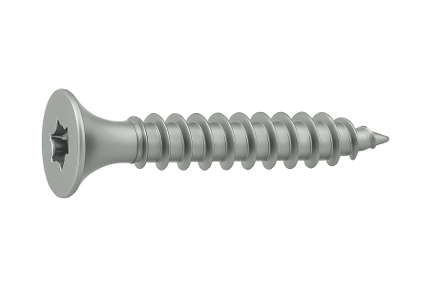 Suruburi - Surub pal si lemn cap inecat TORX  3,5x45 inox A2 filet partial - cutie 200 buc