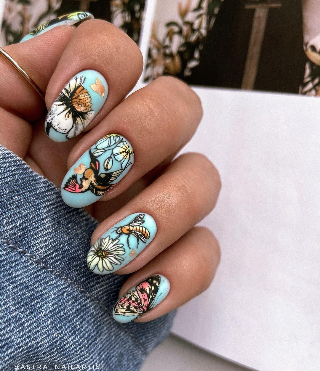 Matriță Nr. 14 Elegance – Șablon metalic TakiDa pentru unghii, modele elegante și rafinate [2]