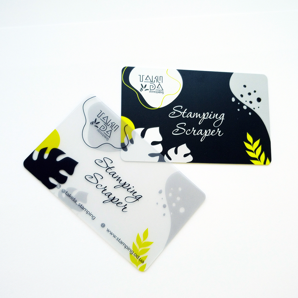 Scraper pentru matriță – Set 2 bucăți – Raclete pentru ștampilă unghii TakiDa [1]