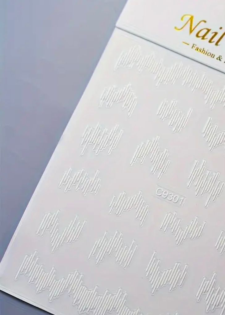 Sticker alb linii [1]