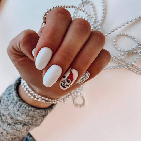 Matriță Nr. 9 Poveste de Iarnă – Șablon metalic TakiDa pentru unghii, modele inspirate din peisaje de iarnă [1]