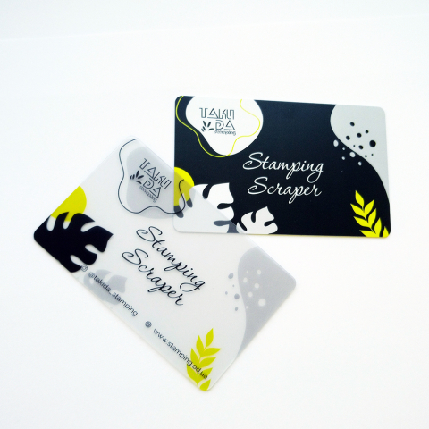 TakiDa - Scraper pentru matriță – Set 2 bucăți – Raclete pentru ștampilă unghii TakiDa