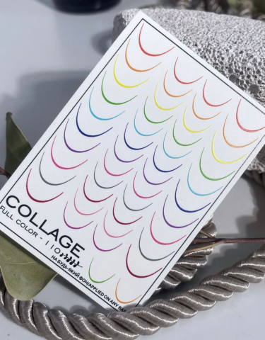 Nail Art - Sticker Collage