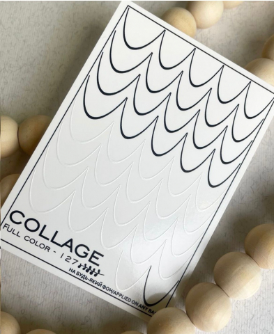 Nail Art - Sticker Collage