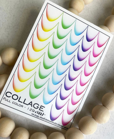 Nail Art - Sticker Collage